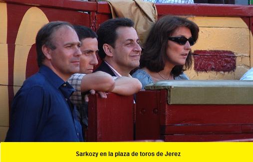 sarkozy en los toros